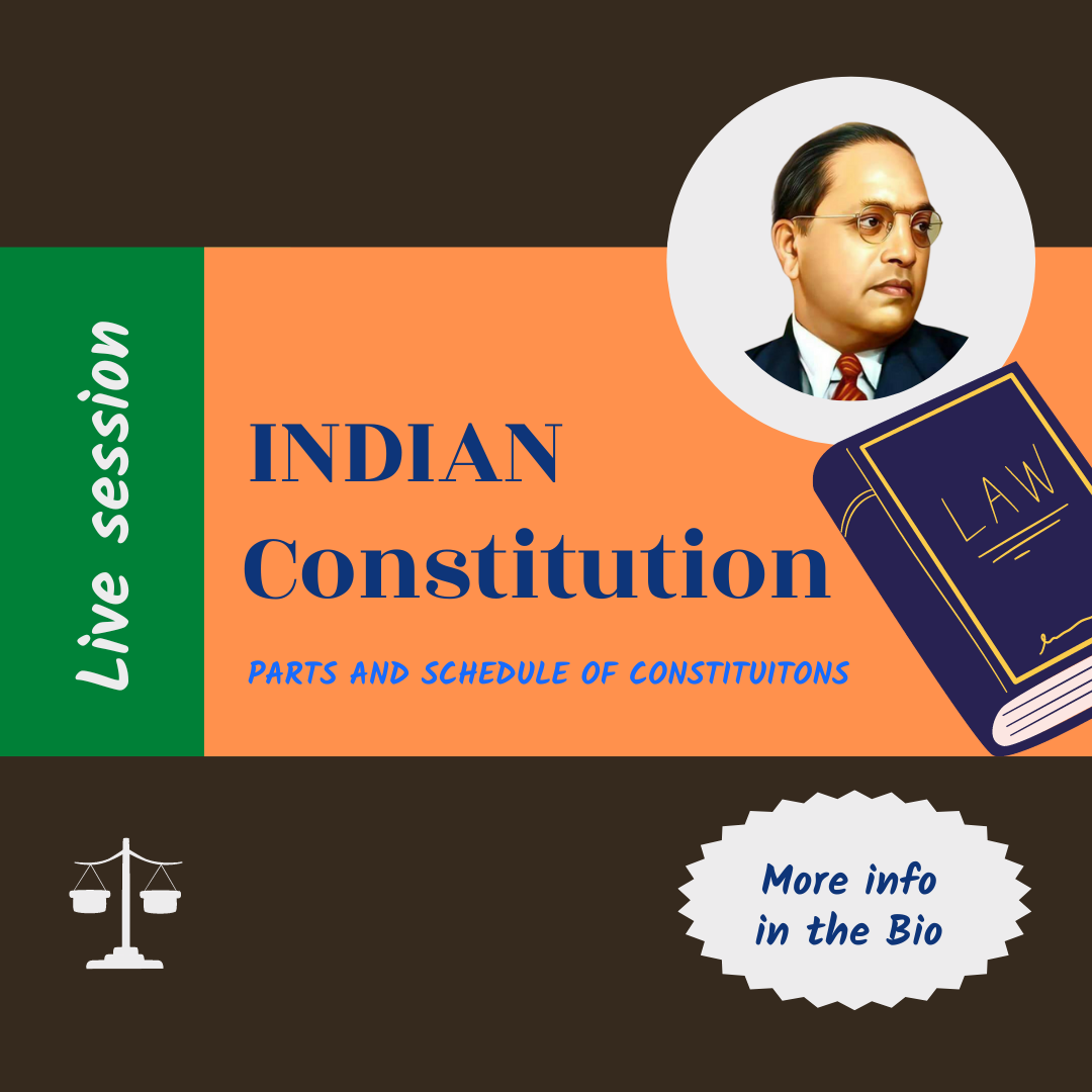 Indian Constitution and its Parts and Schedule in English and Hindi ...